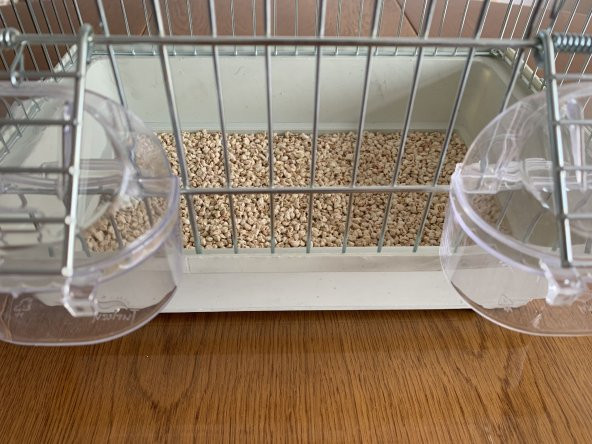 Kafes Kuşları İçin, Kafes Taban Malzemesi - Mısır Granülü (1 Kg) - 3