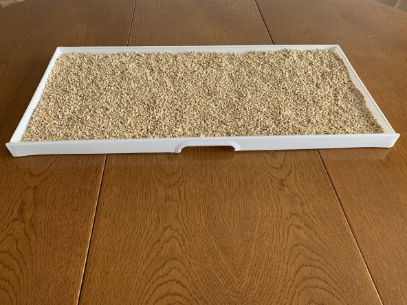 Kafes Kuşları İçin, Kafes Taban Malzemesi - Mısır Granülü (1 Kg) - 4