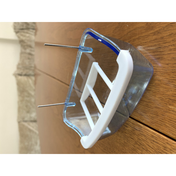 Muhabbet Kuşları İçin, Telli Izgaralı Yemlik & Mamalık ( 1 Adet )