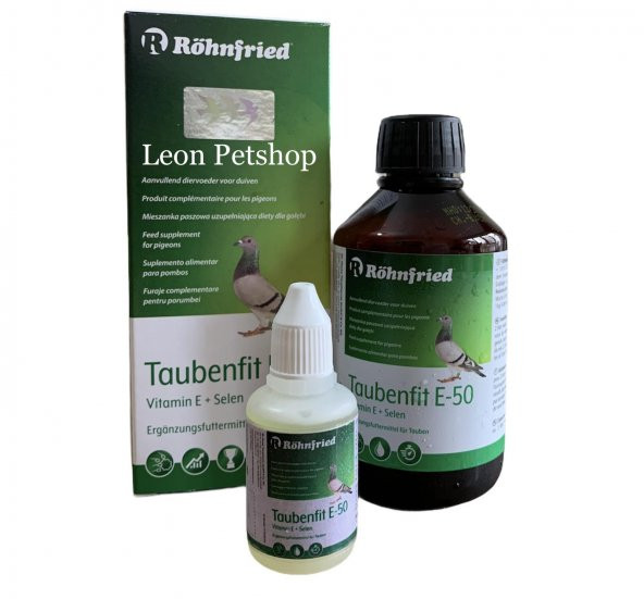 Kafes Kuşları İçin Üreme Vitamini, Röhnfried Taubenfit E-50 - 20 mL ( En İyi Kuş Üreme Vitamini ) - 6