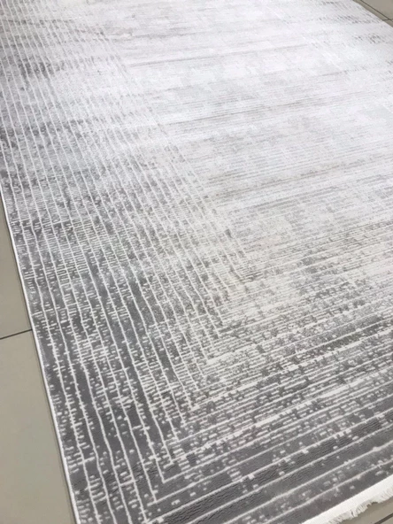 Merinos Halı Rayon 69682 095 Serisi Salon Oturma Yatak Odası Halısı - Resim 3