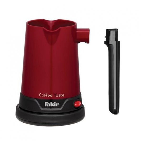 Fakir Coffee Taste Türk Kahvesi Makinesi kırmızı elektirikli cezve bordo