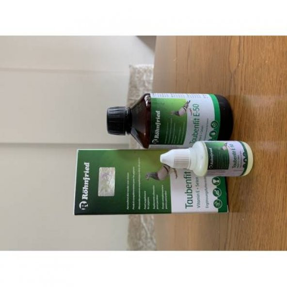 Röhnfried Taubenfit E-50 Selenyum Vitamin E ( 30 mL Bölünmüş Ürün ) - 6