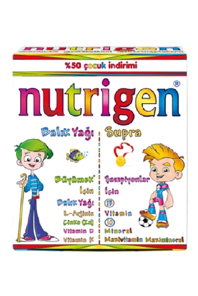 Nutrigen Balık Yağı 200ml + Supra Şurup 200 Ml - 2