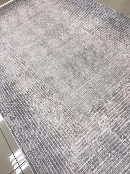 Merinos Halı Rayon 69682 095 Serisi Salon Oturma Yatak Odası Halısı - Resim 4