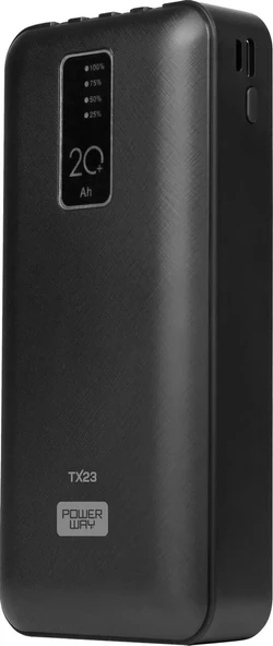 Powerway TX23 Taşınabilir Şarj Cihazı – 20.000 mAh Yüksek Kapasite ve Şık Tasarım - 2