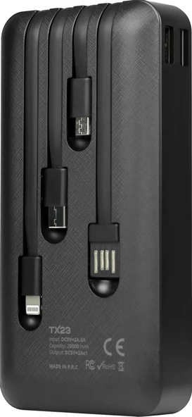 Powerway TX23 Taşınabilir Şarj Cihazı – 20.000 mAh Yüksek Kapasite ve Şık Tasarım - 3