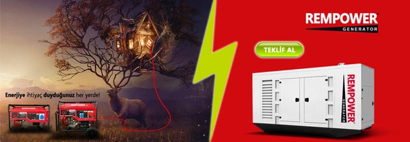 REMPOWER RDG 55 KVA OTOMATİK KABİNLİ DİZEL JENERATÖR - 3