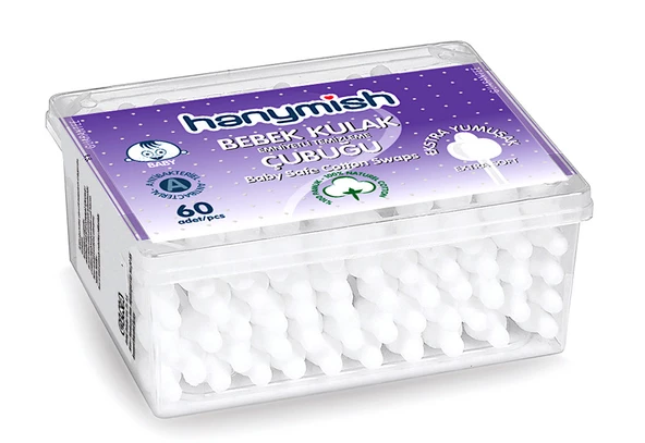 HANYMISH BEBEK EMNİYETLİ KULAK ÇUBUĞU