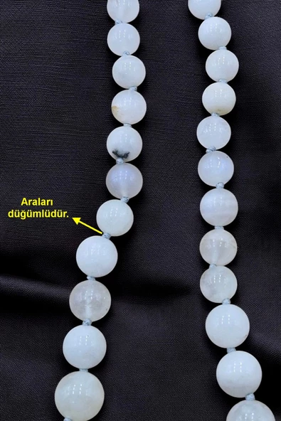 Doğal Aytaşı Kolye - El İşi Süzme Tasarım 306-5 - 4
