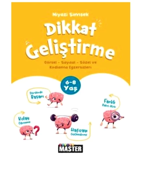 Junior - Master Dikkat Geliştirme 6-8 Yaş