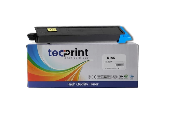 Tecprint Utax CK-8520-1T02P3CUT0 Mavi Muadil Toner