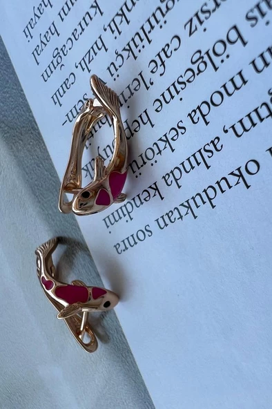 FİNNY ALTIN KAPLAMA KÜPE - 3