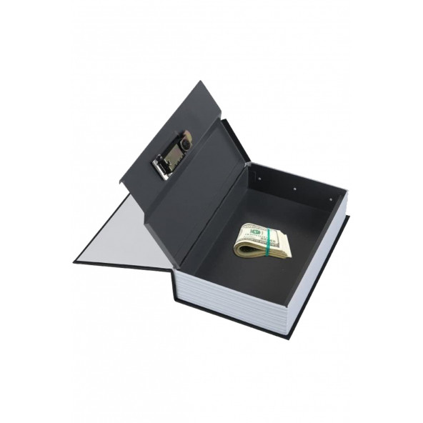 MÜHLEN Secret Safe 240 Büyük Boy Kitap Şekli Gizli & Şifreli Para ve Değerli Eşya KasasI - 7