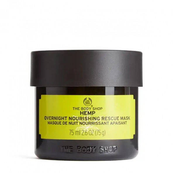 The Body Shop Hemp Kenevir Nemlendirici Etkili Gece Maskesi 75 ml - 1