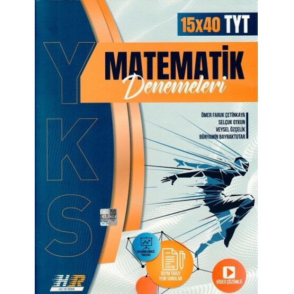 HIZ VE RENK YAYINLARI TYT MATEMATİK DENEMELERİ - 2