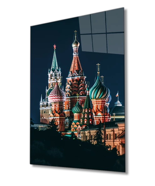 Moskova Dekoratif ve Modern Cam Tablo Moscow ürün görseli