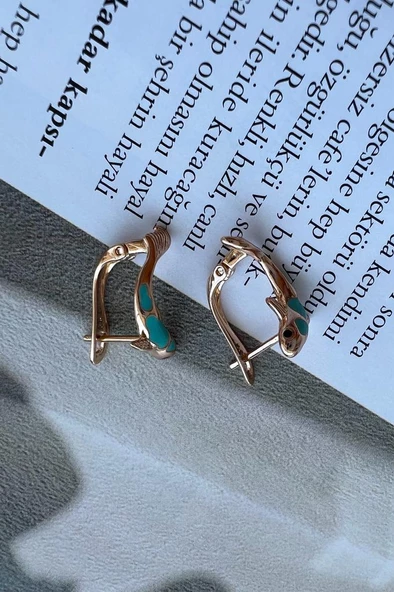 FİNNY ALTIN KAPLAMA KÜPE - 5