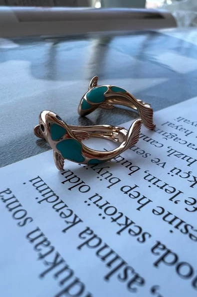 FİNNY ALTIN KAPLAMA KÜPE - 4