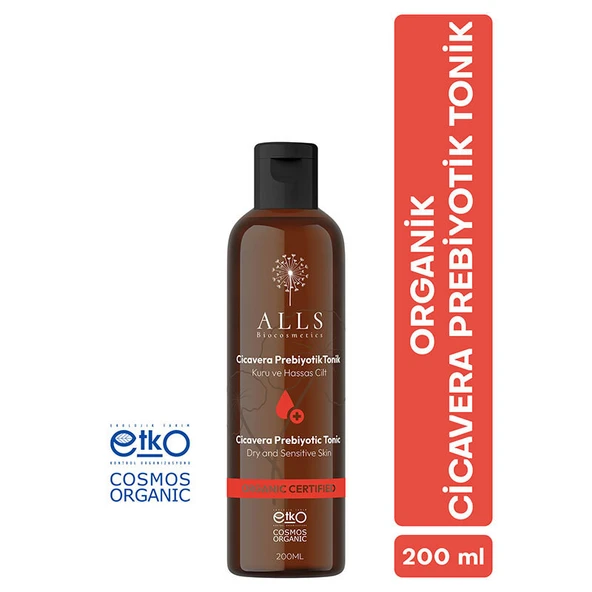 Alls Biocosmetics CicaVera Prebiyotik Tonik 200 ml ürün görseli