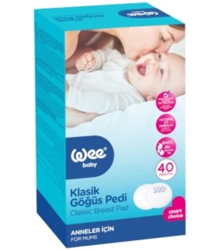 Wee Baby Klasik Göğüs Pedi (40 Lı Pk) (Wee132) - 1