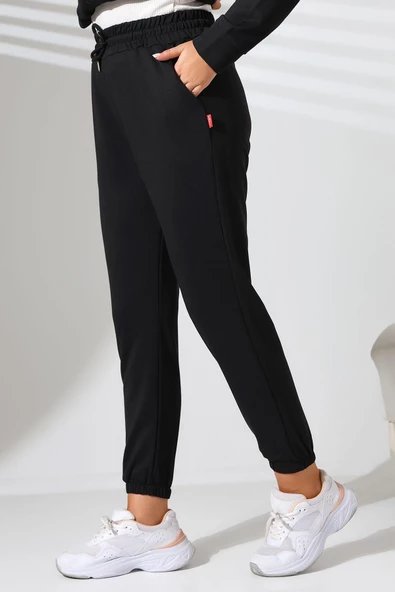 Lastik Paça Rahat Eşofman Altı - Resim 12