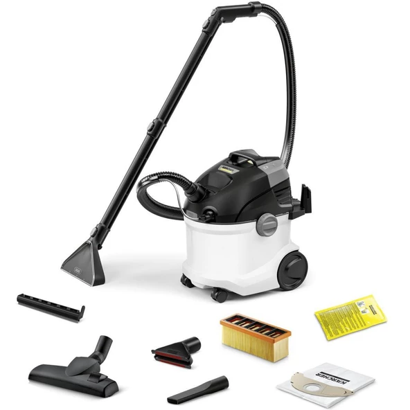 Karcher SE 5 Halı ve Koltuk Yıkama Makinesi - Beyaz