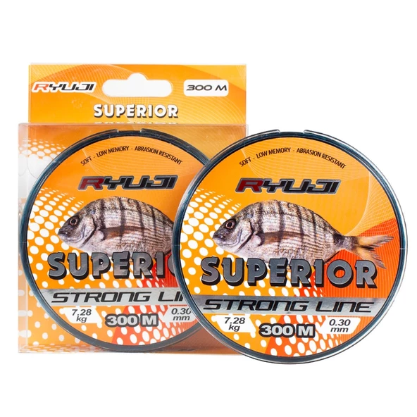 Ryuji Superior Carp Blue 300m Monofilament Misina Kalınlık (mm) : 0,25mm