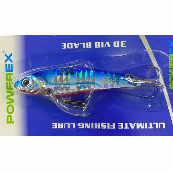 Powerex UFL Minnow Vib 7 cm 15 gr Suni Yem 6535 Vibrasyon Metal Sahte Balık Yemi