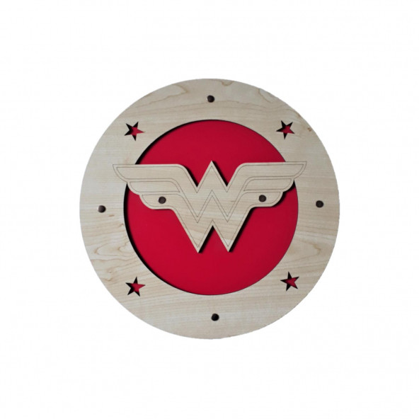 Ahşap Oyuncak Seti, Wonder Woman Kalkanı ve Kılıcı - 2
