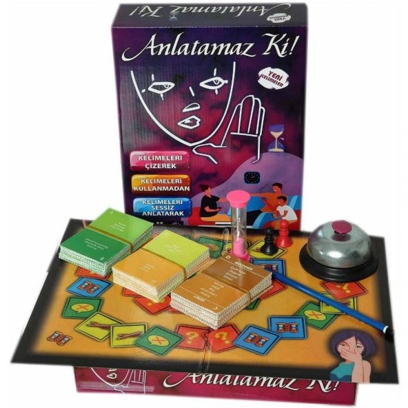 Anlatamaz ki Yerli Tabu Anlat Bakalım Kutu Oyunu