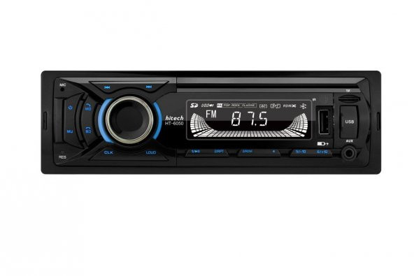 Hitech HT-6050 USB - SD - Bluetooth Destekli Oto Teyp 4x50 Watt - 1