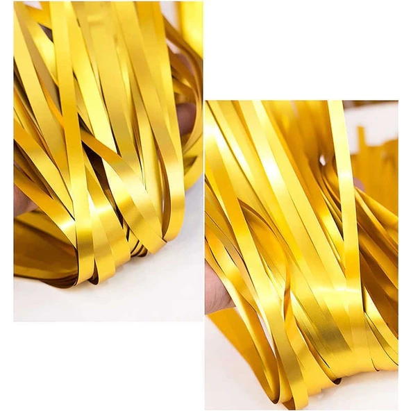 Mat Gold Renk Masa Püskülü 240x 75 cm - Resim 2