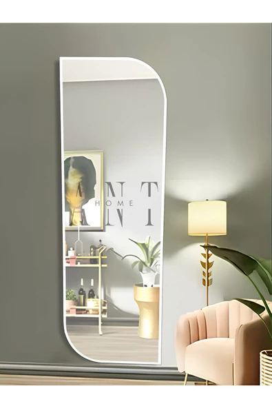 ant home Nice Boy Aynası 120x40 Konsol Aynası, Dresuar Aynası, Asimetrik Ayna - Resim 4