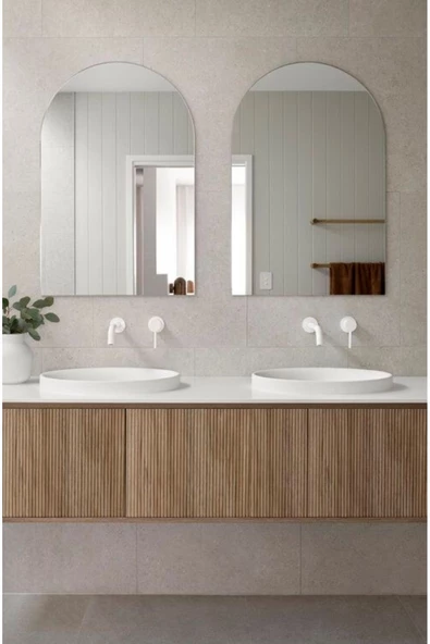 ant home 100x60 cm Kubbe Ayna Dekoratif Ayna, Konsol Aynası, Hol Aynası, Dresuar Aynası - 4
