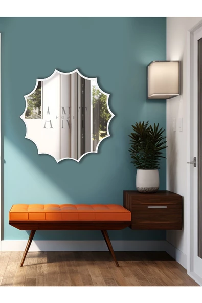 ant home Güneş Asimetrik Ayna, Duvar Aynası, Konsol Aynası, Holl Aynası - 3