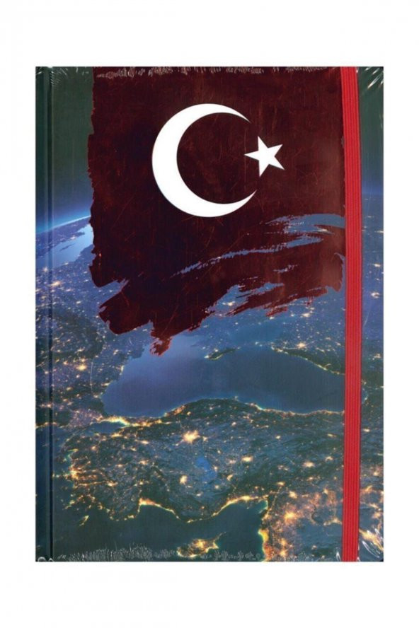 Keskin Color Defter Ciltli Lastikli Bayrak 17x24 96 YP Çizgili 415611-99