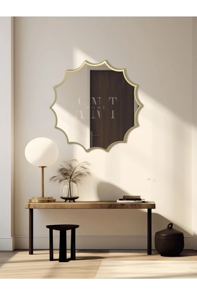 ant home Güneş Asimetrik Ayna, Duvar Aynası, Konsol Aynası, Holl Aynası