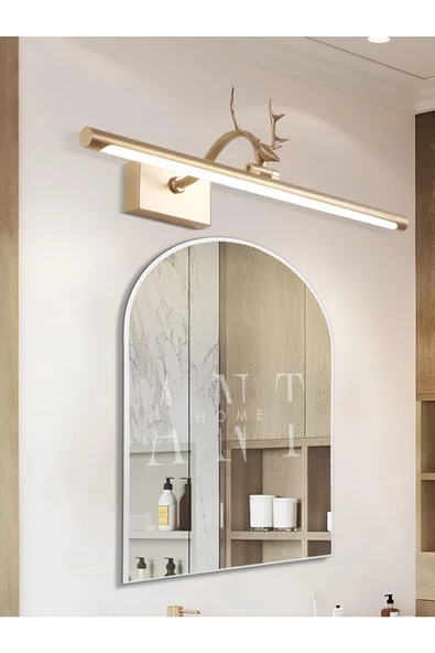 ant home asimetrik ayna, dekoratif ayna, duvar aynası banyo aynası holl aynası - Resim 2