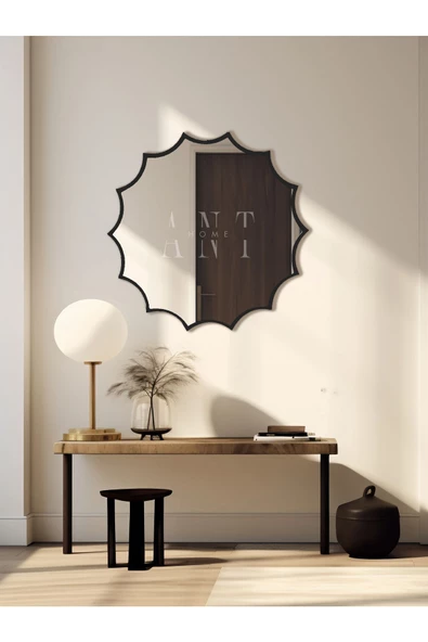 ant home Güneş Asimetrik Ayna, Duvar Aynası, Konsol Aynası, Holl Aynası