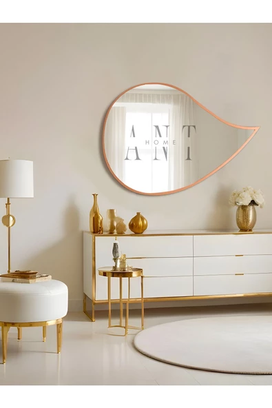 ant home Asimetrik Ayna, Duvar Aynası, Konsol Aynası, Holl Aynası - Resim 2