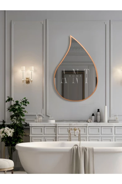 ant home Asimetrik Ayna, Duvar Aynası, Konsol Aynası, Holl Aynası - Resim 5