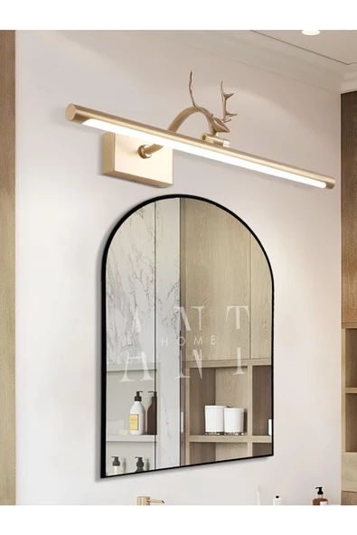 ant home asimetrik ayna, dekoratif ayna, duvar aynası banyo aynası holl aynası - Resim 2