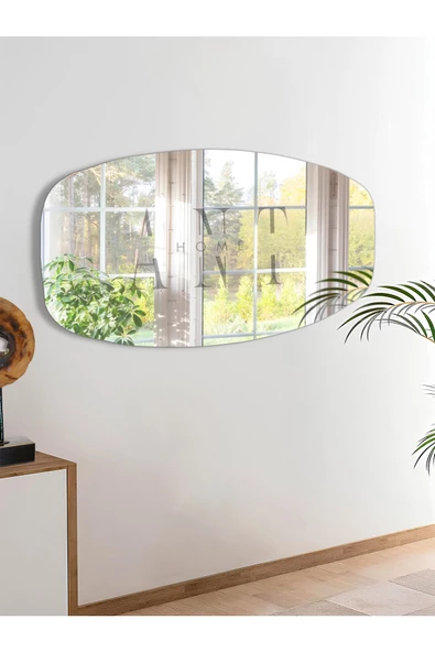 ant home Dekoratif Ayna, Konsol Aynası, Duvar Aynası, Hol Aynası, Dresuar Aynası 120x60 - Resim 2