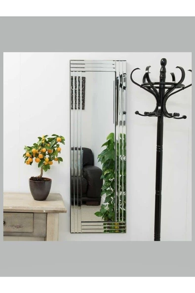 CG HOME Model Line Dekoratif Desenli Bizoteli Salon Ofis Konsol Aynası - 2