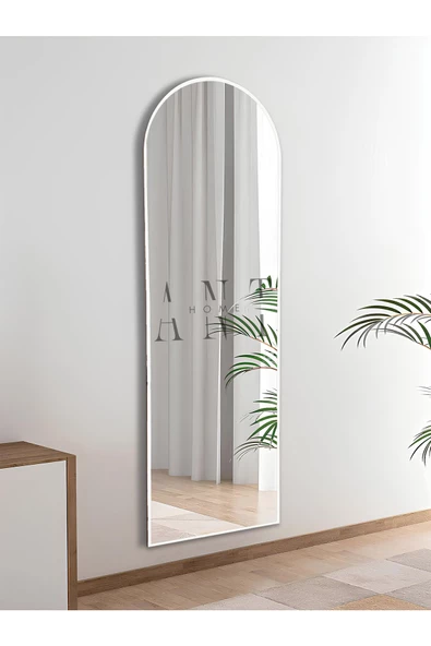 ant home dekoratif ayna oval boy ayna duvar aynası 180x60 cm - 3