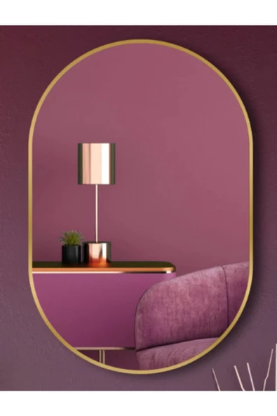 ant home Çerçeveli Ayna, Duvar Aynası, Masa Aynası, Minyatür 40x25 CM - Resim 2