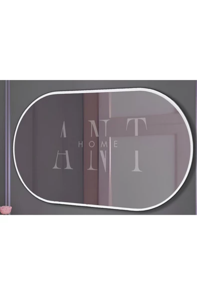 ant home Çerçeveli Ayna, Duvar Aynası, Masa Aynası, Minyatür 40x25 CM - 3