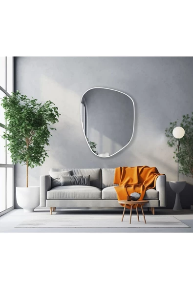 CG HOME Asimetrik Ayna, Konsol Aynası, Dresuar Aynası, Duvar Aynası - 2