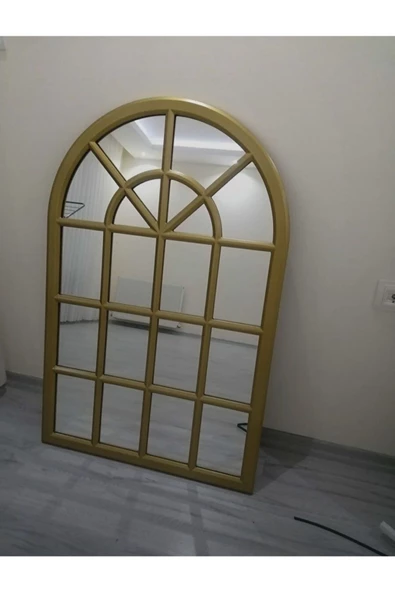 ant home Pencere Model Ayna Duvar Aynası Salon Aynası Dressuar Aynası 103cm X 70 Cm - 3